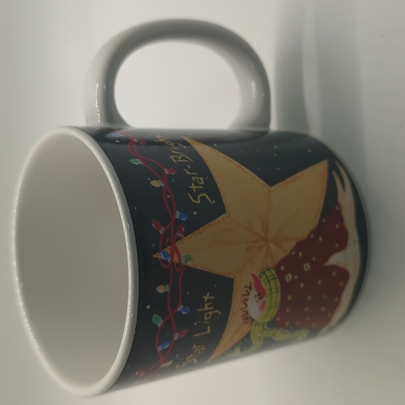 4 Ceramic Mugs tii Collections Winter Snowmen by Jo Moulton For Christmas - Picture 9 of 10